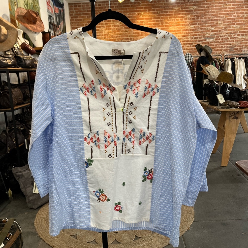 Relax Re-Lux Embroidered Shirt
